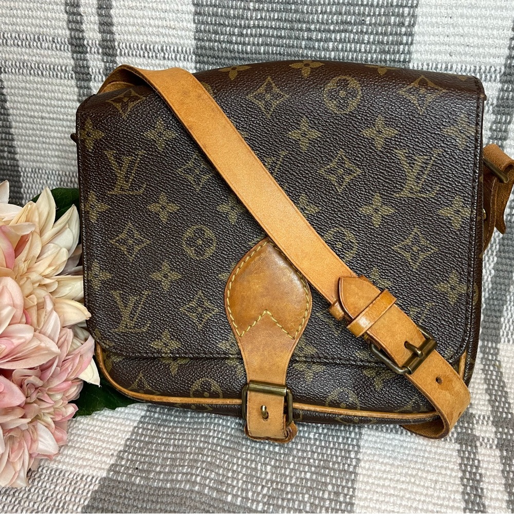Louis Vuitton Monogram Cartouchiere MM